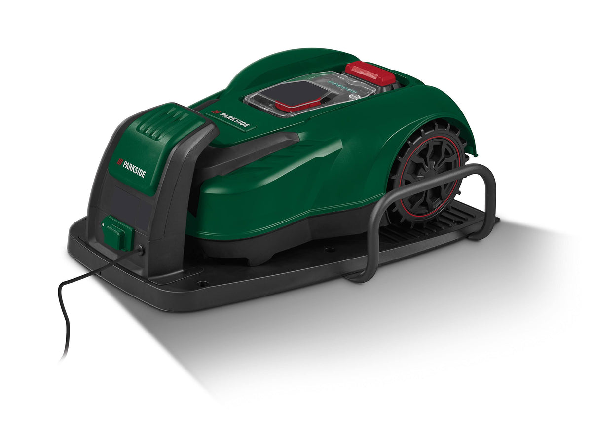 Robot tondeuse 20 V Parkside Pmra20 - Tondeuses à gazon(Vert/Noir)